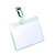 Durable Busta portanome a tasca aperta con clip in metallo, 60 x 90 mm, Trasparente (confezione 25 pezzi) - 3