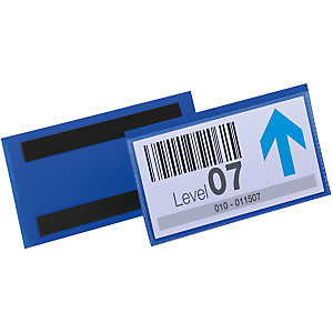Durable Buste per magazzino e logistica con banda magnetica sul retro, Formato A5 orizzontale (confezione 50 pezzi)