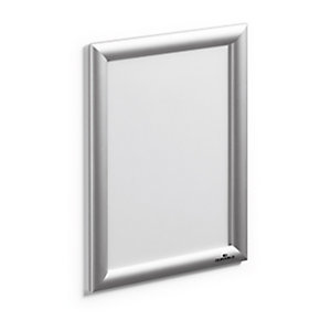 Durable Cadre d'affichage A4 clipsable - Coloris aluminium