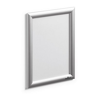 Durable Cadre d'affichage A4 clipsable - Coloris aluminium - 1