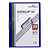 Durable Cartelline con clip fermafogli Duraclip, Capacità 30 fogli, Blu scuro - 1