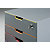 Durable Cassettiera 4 cassetti Varicolor® 4 SAFE, Struttura grigia, cm 28 x 35,5 x 29,2 h - 2