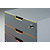 Durable Cassettiera 4 cassetti Varicolor® 4 SAFE, Struttura grigia, cm 28 x 35,5 x 29,2 h - 3