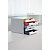 Durable Cassettiera 5 cassetti Varicolor® MIX 5, Struttura bianca, cm 28 x 35,5 x 29,2 h - 3