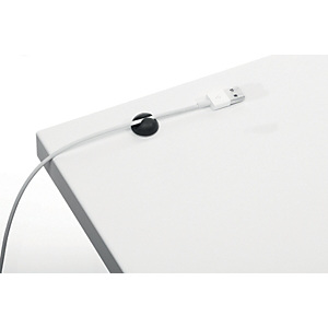 Durable CAVOLINE® CLIP 1 Clip fermacavi adesiva per 1 cavo, Grafite (confezione 6 pezzi) Durable CAVOLINE® CLIP 1 Clip fermacavi adesiva per 1 cavo, Grafite (confezione 6 pezzi)