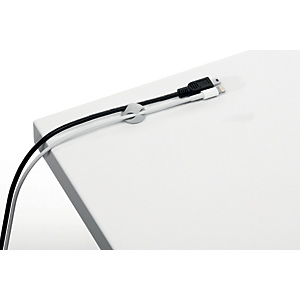 Durable CAVOLINE® CLIP 2 Clip autoadhesivo organizador de cable, gris Durable CAVOLINE® CLIP 2 Clip autoadhesivo organizador de cable, gris