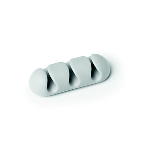 Durable CAVOLINE® CLIP 3 Clip fermacavi adesiva per 3 cavi, Grigio (confezione 2 pezzi) Durable CAVOLINE® CLIP 3 Clip fermacavi adesiva per 3 cavi, Grigio (confezione 2 pezzi)
