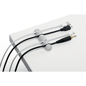 Durable CAVOLINE® CLIP 4 Clip autoadhesivo organizador de cable, gris Durable CAVOLINE® CLIP 4 Clip autoadhesivo organizador de cable, gris