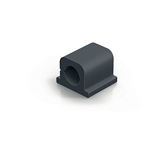 Durable CAVOLINE® CLIP PRO 1 Clip fermacavi adesiva per 1 cavo, Grafite (confezione 6 pezzi) Durable CAVOLINE® CLIP PRO 1 Clip fermacavi adesiva per 1 cavo, Grafite (confezione 6 pezzi)