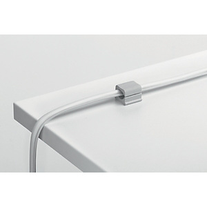 Durable CAVOLINE® CLIP PRO 2 Clip fermacavi adesiva per 2 cavi, Grigio (confezione 4 pezzi) Durable CAVOLINE® CLIP PRO 2 Clip fermacavi adesiva per 2 cavi, Grigio (confezione 4 pezzi)