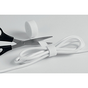 Durable CAVOLINE® GRIP 10 Nastro fermacavo, 100 x 1 cm, Bianco Durable CAVOLINE® GRIP 10 Nastro fermacavo, 100 x 1 cm, Bianco