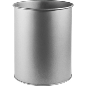 Durable Cestino gettacarta cilindrico, Acciaio, Argento, 15 litri Durable Cestino gettacarta cilindrico, Acciaio, Argento, 15 litri
