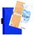 Durable Chemise à clip A4 Duraclip en PVC - 60 feuilles - Bleu foncé - 4