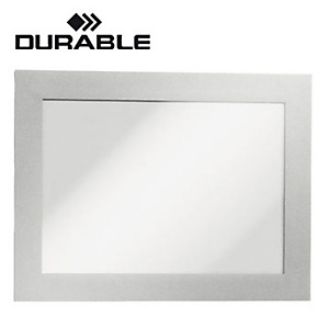 Durable Cornice adesiva Duraframe®, Formato A3, Argento (confezione 2 pezzi) Durable Cornice adesiva Duraframe®, Formato A3, Argento (confezione 2 pezzi)
