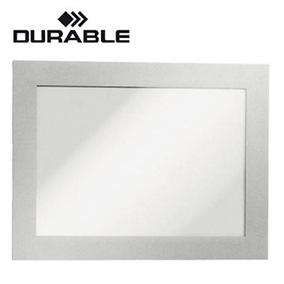 Durable Cornice adesiva Duraframe®, Formato A3, Argento (confezione 2 pezzi) - 1
