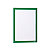 DURABLE Cornice adesiva Duraframe®, Formato A4, Verde (confezione 2 pezzi) - 1