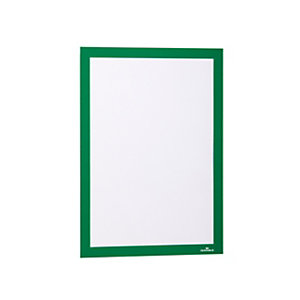 DURABLE Cornice adesiva Duraframe®, Formato A4, Verde (confezione 2 pezzi)