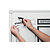 Durable Cornice espositiva per intestazione Duraframe® Magnetic TOP, Argento (confezione 5 pezzi) - 2