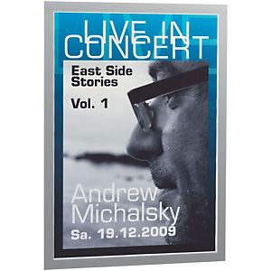 Durable Duraframe® Cartel adhesivo personalizable A3, plata Durable Duraframe® Cartel adhesivo personalizable A3, plata