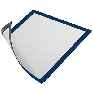 Durable Duraframe Marco magnético personalizable A4 - azul (paquete de 5 unidades) Durable Duraframe Marco magnético personalizable A4 - azul (paquete de 5 unidades)