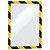 Durable Duraframe® Security Marco adhesivo personalizable A4, amarillo y negro - 1