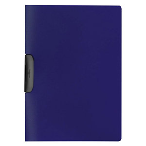 Durable Duraswing®, Dossier de pinza opaco, A4, PVC, 30 hojas, azul oscuro