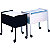 Durable ECONOMY Carrello per cartelle sospese, Acciaio, Capacità 80 cartelle, A4, 66 x 37 x 59 cm, Grigio - 2