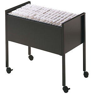 Durable ECONOMY Carrito archivador colgante, A4, capacidad para 80 archivos, acero, 66 x 37 x 59 cm, negro Durable ECONOMY Carrito archivador colgante, A4, capacidad para 80 archivos, acero, 66 x 37 x 59 cm, negro