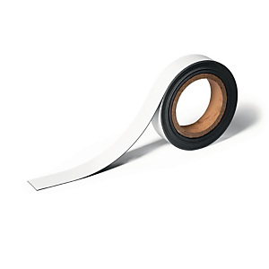 Durable Nastro magnetico scrivibile, 30 mm x 5 m, Bianco Durable Nastro magnetico scrivibile, 30 mm x 5 m, Bianco