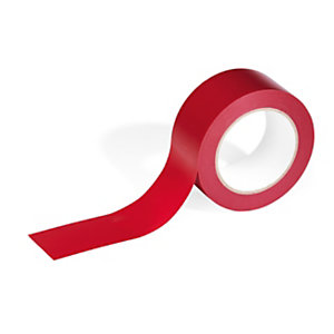 DURABLE Nastro per marcatura Duraline® Basic 50/016, PVC, 50 mm x 33 m, Rosso