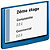 Durable Plaque de porte Click Sign A5 Bleu - 1