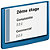 Durable Plaque de porte Click Sign A5 Bleu - 2
