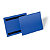 Durable Pochettes logistiques magnétiques - Format A5 paysage 210 x 148 mm - Bleu - Lot de 50 - 1