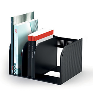 Durable Porta cataloghi Optimo, Nero, cm 30 x 25 x 18 h Durable Porta cataloghi Optimo, Nero, cm 30 x 25 x 18 h