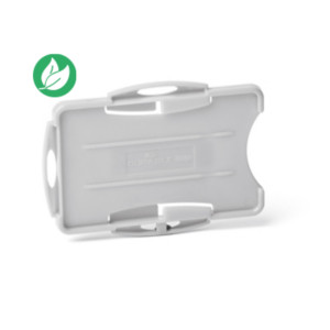 Durable Porte-badge de sécurité ECO ouvert pour 2 cartes 54 x 87 mm - Gris Durable Porte-badge de sécurité ECO ouvert pour 2 cartes 54 x 87 mm - Gris