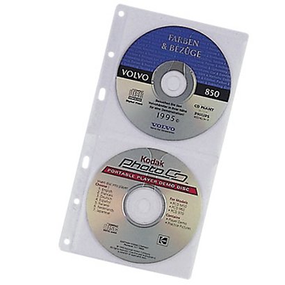 Durable Recambio 5 fundas para 2 CDs - 1