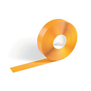Durable Ruban adhésif permanent de marquage au sol - Antidérapant - 30 m x 50 mm - Jaune Durable Ruban adhésif permanent de marquage au sol - Antidérapant - 30 m x 50 mm - Jaune