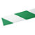 Durable Ruban adhésif permanent de marquage au sol - Antidérapant - 30 m x 50 mm - Vert et Blanc - 2