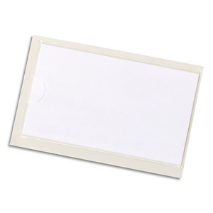 DURABLE Sachet 10 Pochettes adhésives Pocketfix H43 x L74 mm - ouverture latérale - Transparent DURABLE Sachet 10 Pochettes adhésives Pocketfix H43 x L74 mm - ouverture latérale - Transparent