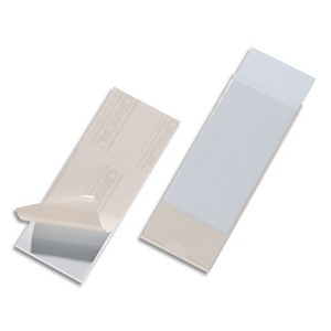 DURABLE Sachet 10 Pochettes adhésives Pocketfix H60 x L150 mm - ouverture latérale - Transparent DURABLE Sachet 10 Pochettes adhésives Pocketfix H60 x L150 mm - ouverture latérale - Transparent