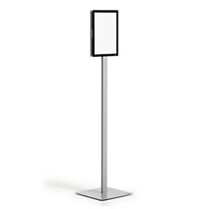 Durable Stand de información info STAND BASIC A4, gris antracita Durable Stand de información info STAND BASIC A4, gris antracita