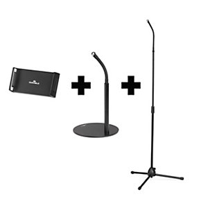 DURABLE Supporto da tavolo e pavimento per tablet e smatphone Twist Combi