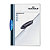 Durable Swingclip®, Dossier de pinza, A4, polipropileno, 30 hojas, transparente con clip azul - 2