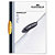 Durable Swingclip®, Dossier de pinza, A4, polipropileno, 30 hojas, transparente con clip naranja - 1