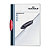 Durable Swingclip®, Dossier de pinza, A4, polipropileno, 30 hojas, transparente con clip rojo - 2