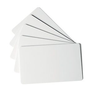 Durable Tessere neutre per stampante Duracard ID 300, Spessore 0,76 mm, Bianco (confezione 100 pezzi)