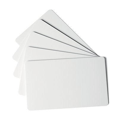 Durable Tessere neutre per stampante Duracard ID 300, Spessore 0,76 mm, Bianco (confezione 100 pezzi) - 1