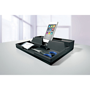 Durable Varicolor Organizer da scrivania, Colore Nero e Antracite Durable Varicolor Organizer da scrivania, Colore Nero e Antracite