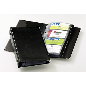 Durable VISIFIX CENTIUM Busta per biglietti da visita, 57 x 90 mm, Capacità 8 biglietti, Trasparente Durable VISIFIX CENTIUM Busta per biglietti da visita, 57 x 90 mm, Capacità 8 biglietti, Trasparente