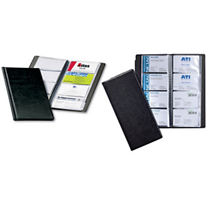 Durable VISIFIX Raccoglitore per biglietti da visita, 57 x 90 mm, 96 biglietti, Nero Durable VISIFIX Raccoglitore per biglietti da visita, 57 x 90 mm, 96 biglietti, Nero